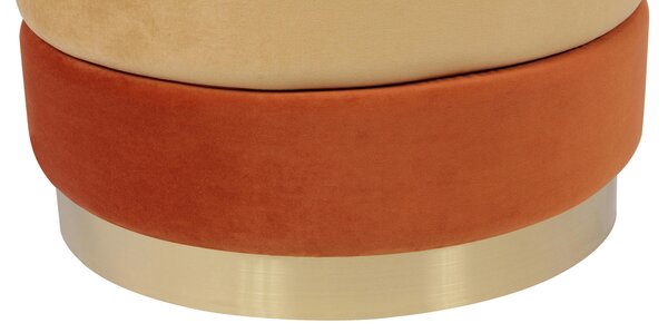 TABURET, textil, 50/42 cm MID.YOU - Taburety, Online Only