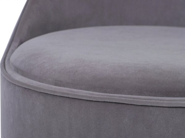 OTOČNÝ TABURET, textil, 52/68 cm MID.YOU - Taburety, Online Only