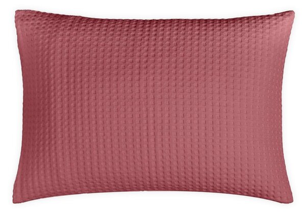 Vandyck Luxusní povlak na polštář Home Piqué waffle 40x55cm Wild rose