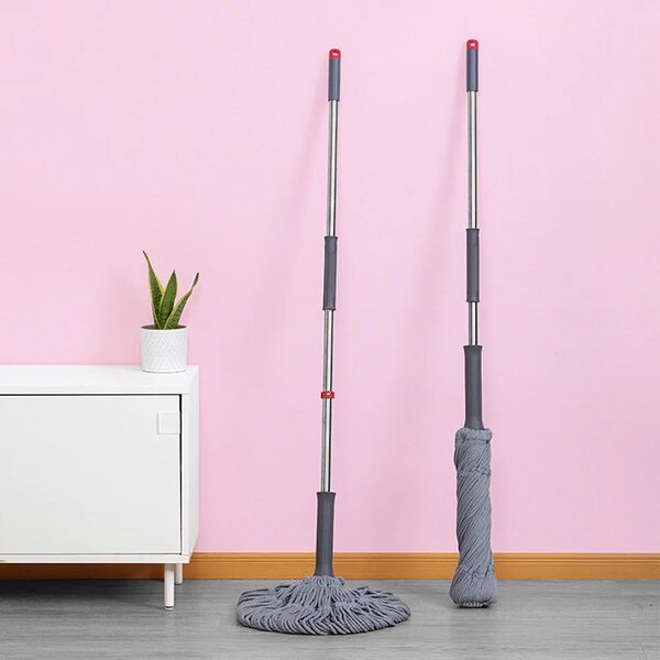 Samoždímací kulatý mop s třásněmi