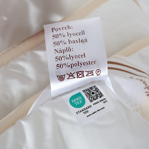2G Lipov Přikrývka Lyocell-Tencel / bavlna extra tenká - 135x200 cm