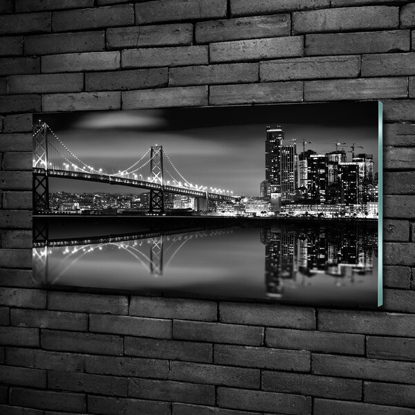 Foto-obraz fotografie na skle San Francisco noc osh-98976807