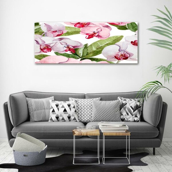Fotoobraz na skle Růžové orchideje osh-98952398