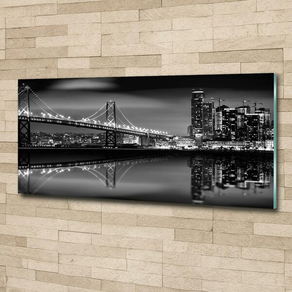 Foto-obraz fotografie na skle San Francisco noc osh-98976807