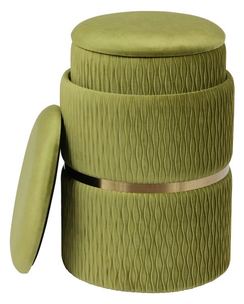 SADA TABURETŮ, 31,5/36/38/44/31,5/36 cm - Taburety, Online Only