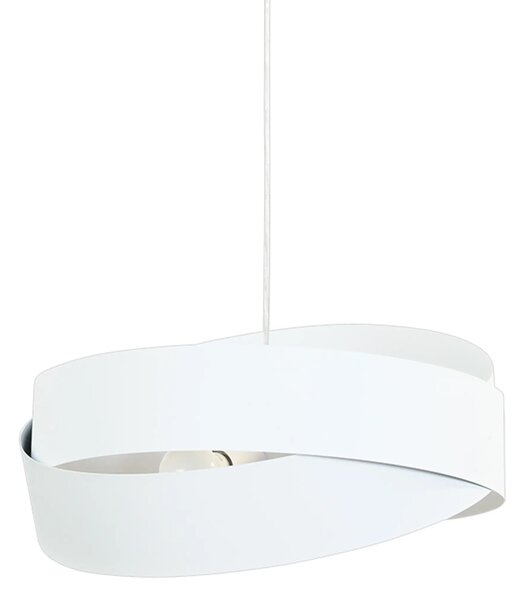 Designový lustr Tornado II 50 bílá