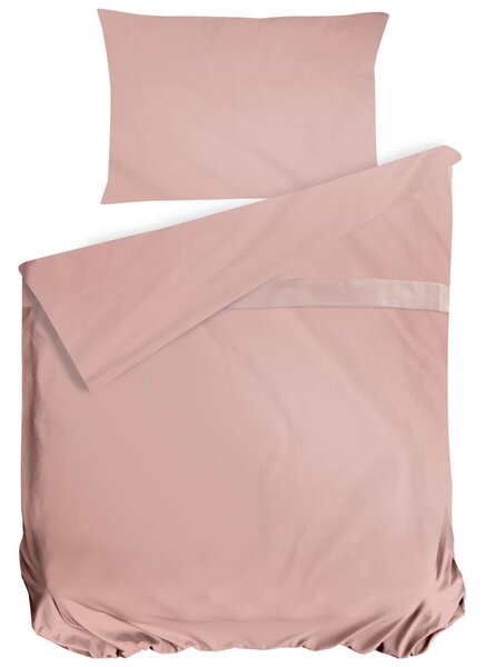 Cottonbox povlečení bavlněný satén Satin Pink - 220x200 / 2x70x90 cm