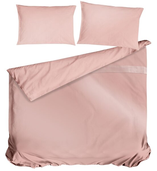 Cottonbox povlečení bavlněný satén Satin Pink - 220x200 / 2x70x90 cm