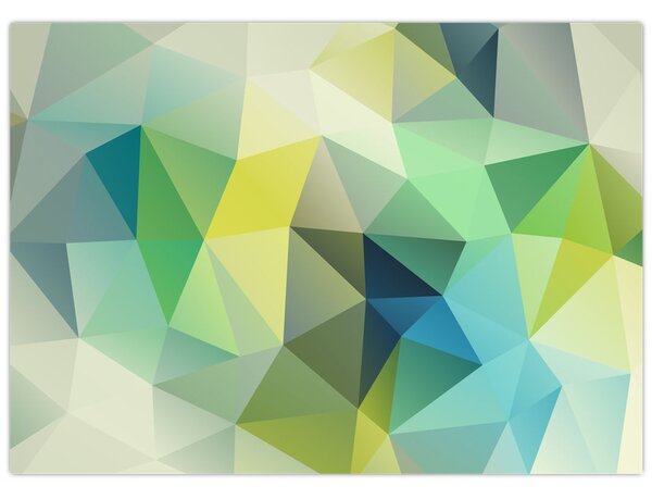 Obraz geometrické abstrakce (70x50 cm)