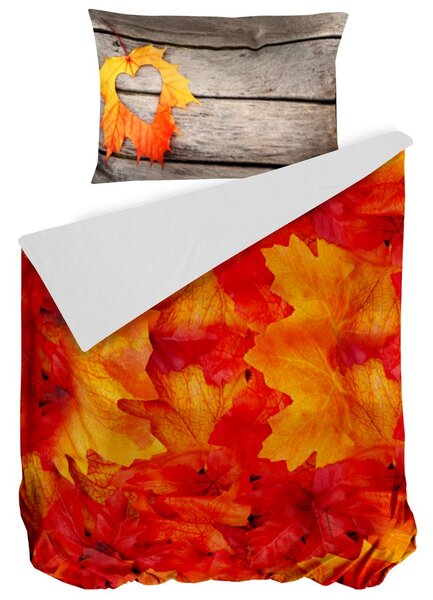 Gipetex Natural Dream 3D italské povlečení 100% bavlna Podzim - 140x200 / 70x90 cm