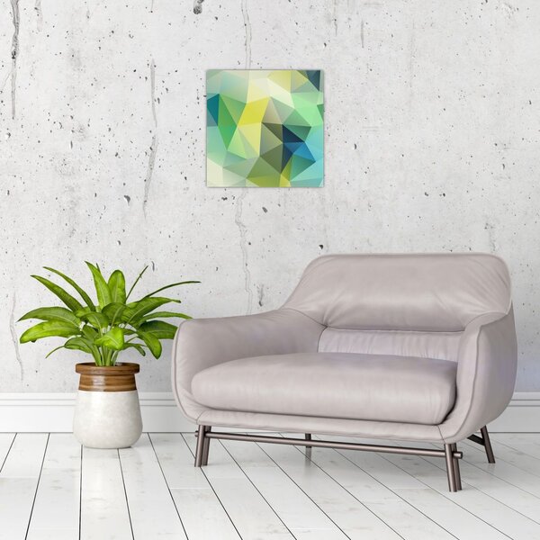 Obraz geometrické abstrakce (30x30 cm)