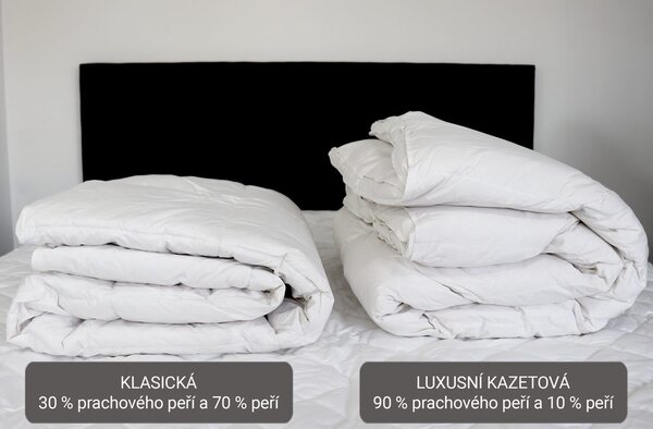 2G Lipov Klasická péřová přikrývka Down & feather collection - 140x200 cm