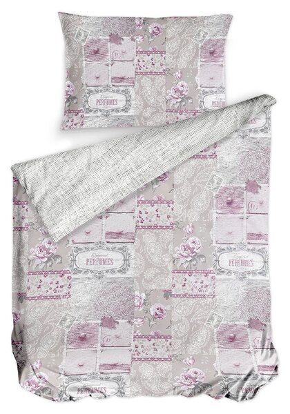 Gipetex Natural Dream Italské povlečení 100% bavlna Chic Rosa - 140x200 / 70x90 cm