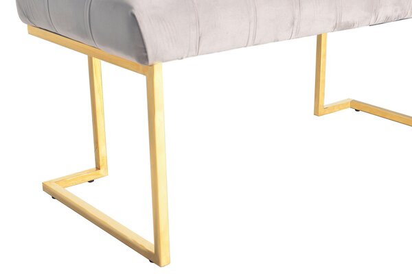 TABURETOVÁ LAVICE, kov, plast, 47/48/100 cm - Taburety, Online Only