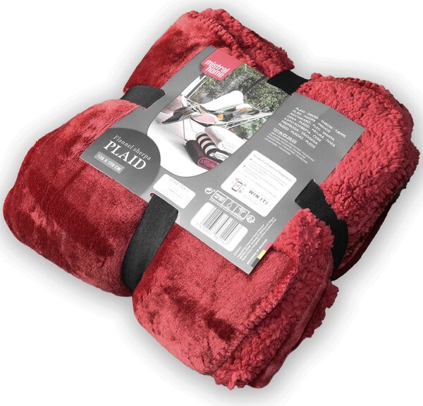 Mistral home Pléd Mistral Home Solid Cabarnet 130x170 cm