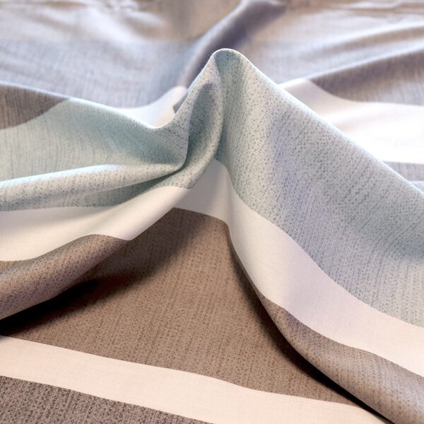 Bierbaum povlečení bavlněný satén 6699 Stripe Mint 140x200/70x90 cm