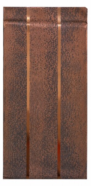 Dárkový sáček měděný s metalickým potiskem – 12 × 22,5 cm | Set 10 ks 8796116