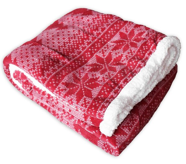 Mistral home Pléd Mistral Home beránek PINETREE KNIT 130x170 cm
