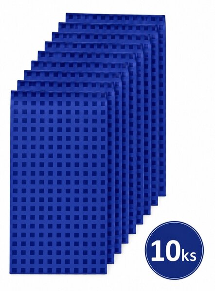 Dárkový sáček modrý papírový – 12 × 22,5 cm set 10 ks 8796117