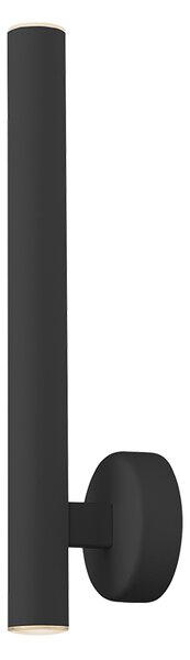 Moderní nástěnné svítidlo Loya 2 černá matná