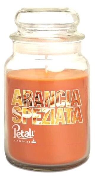 PETALI vonná svíčka ve skle Orange & Cinnamon - hoření 100h