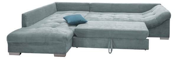 ROHOVÁ SEDAČKA, textil, světle modrá P & B - Sedací soupravy, Online Only