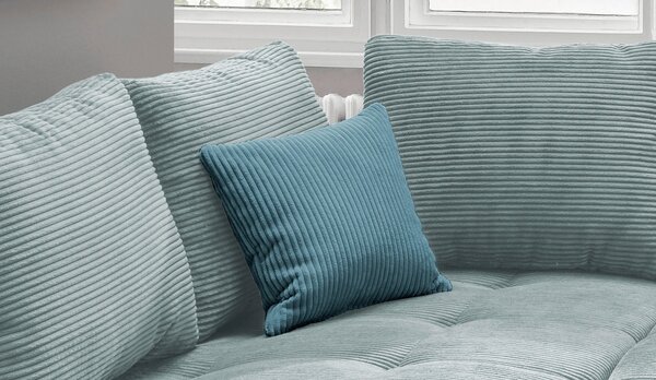 ROHOVÁ SEDAČKA, textil, světle modrá P & B - Sedací soupravy, Online Only