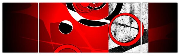 Obraz abstrakce (170x50 cm)
