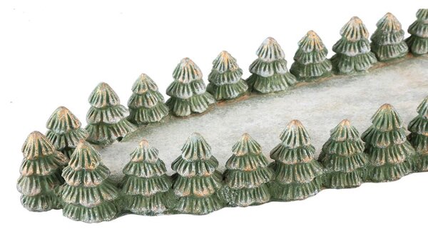 PTMD Collection Tác stromky tmavě zelené 48x13cm