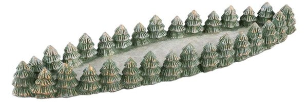 PTMD Collection Tác stromky tmavě zelené 48x13cm