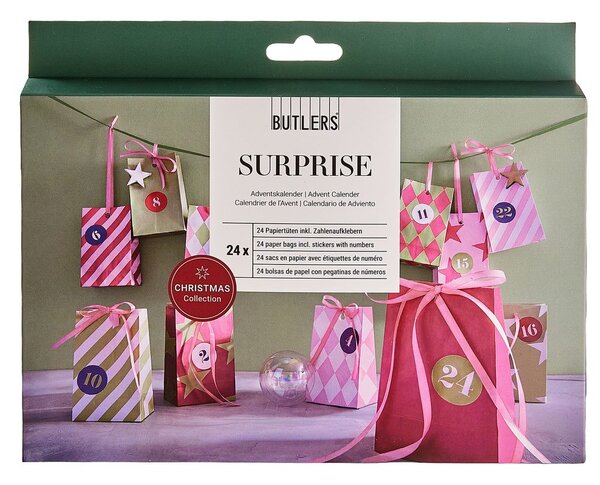 SURPRISE DIY Adventní kalendář geometrické vzory