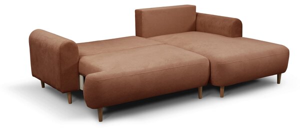 ROHOVÁ SEDAČKA, textil, měděné barvy MID.YOU - Sedací soupravy, Online Only