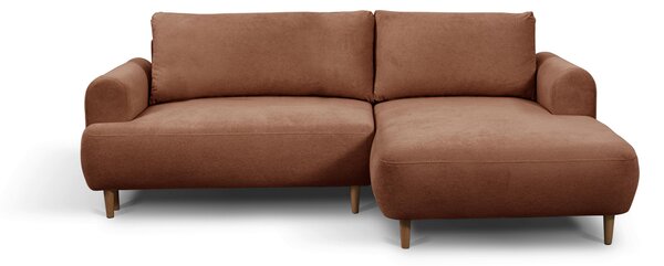 ROHOVÁ SEDAČKA, textil, měděné barvy MID.YOU - Sedací soupravy, Online Only