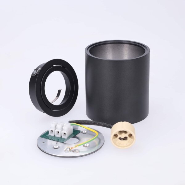 BRILAGI - Bodové svítidlo MIA 1xGU10/30W/230V 84x80 mm černá