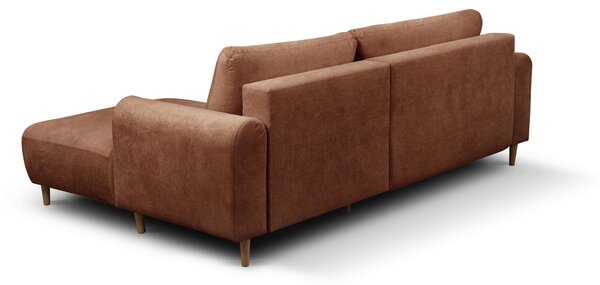 ROHOVÁ SEDAČKA, textil, měděné barvy MID.YOU - Sedací soupravy, Online Only