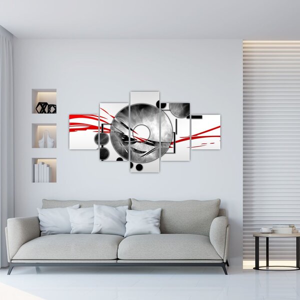 Abstraktní obraz (125x70 cm)