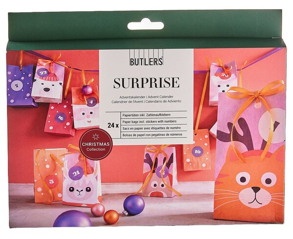 SURPRISE DIY Adventní kalendář zvířátka