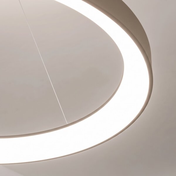 BRILAGI - LED Stm lustr na lanku FALCON II LED/108W/230V pr. 80 cm béžová + DO