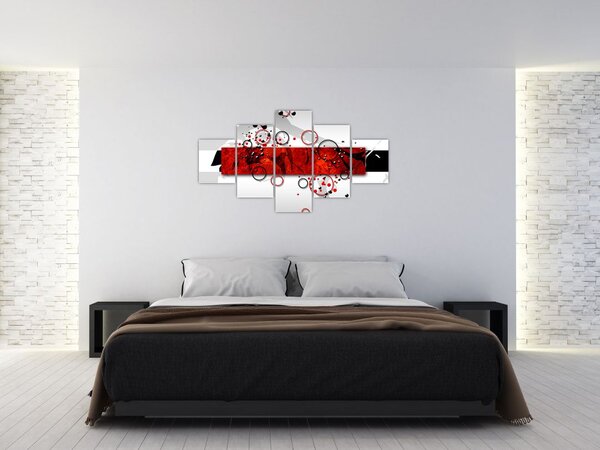 Obraz abstrakce (125x70 cm)