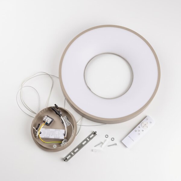 BRILAGI - LED Stm lustr na lanku FALCON II LED/67W/230V pr. 40 cm béžová + DO