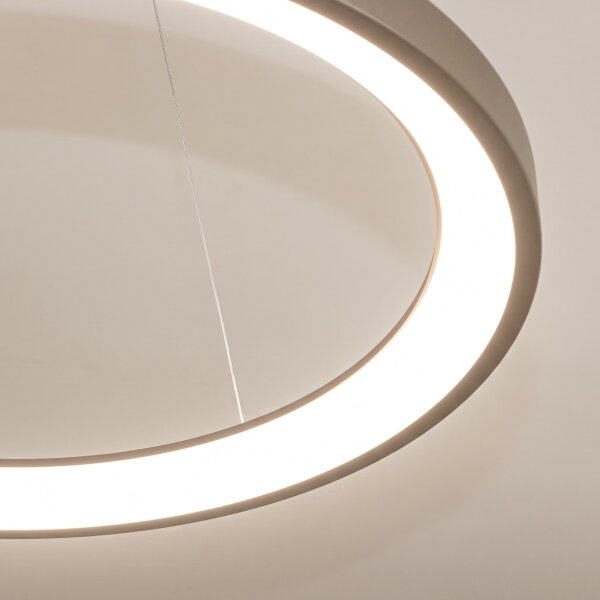 BRILAGI - LED Stm lustr na lanku FALCON SLIM LED/42W/230V pr. 50 cm béžová + DO