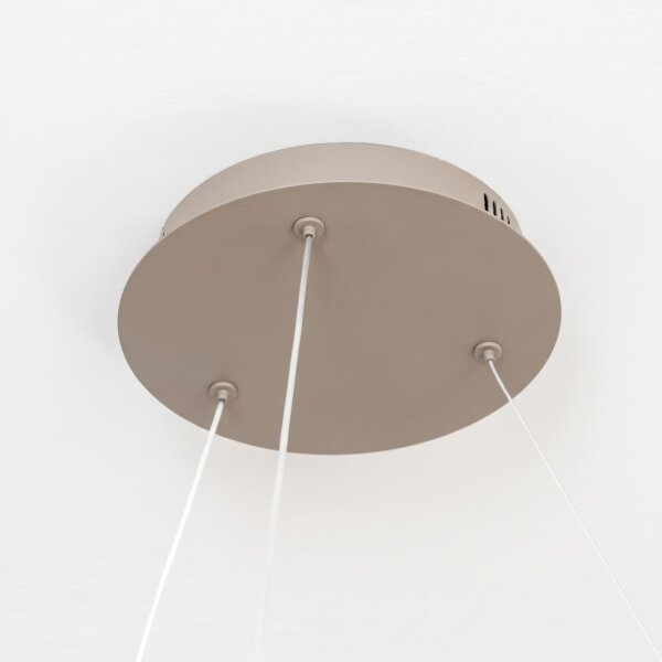 BRILAGI - LED Stm lustr na lanku FALCON II LED/99W/230V pr. 60 cm béžová + DO