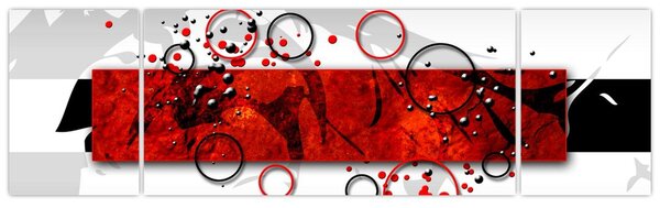 Obraz abstrakce (170x50 cm)