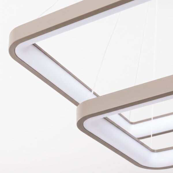 BRILAGI - LED Stm lustr na lanku FALCON SLIM LED/78W/230V béžová + DO