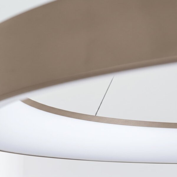 BRILAGI - LED Stm lustr na lanku FALCON II LED/108W/230V pr. 80 cm béžová + DO