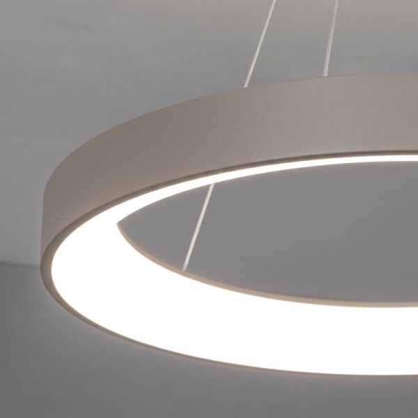 BRILAGI - LED Stm lustr na lanku FALCON II LED/99W/230V pr. 60 cm béžová + DO