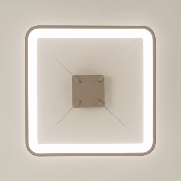 BRILAGI - LED Stm lustr na lanku FALCON SLIM LED/50W/230V 50x50 cm béžová + DO