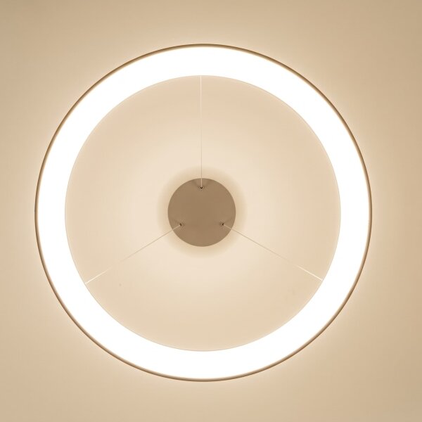 BRILAGI - LED Stm lustr na lanku FALCON II LED/108W/230V pr. 80 cm béžová + DO