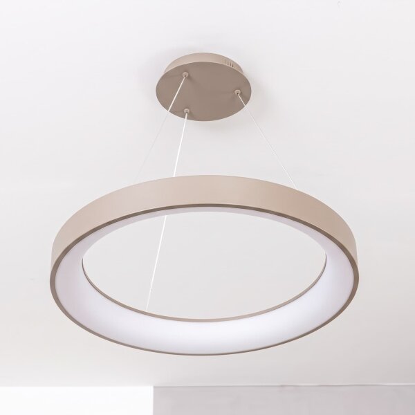 BRILAGI - LED Stm lustr na lanku FALCON II LED/99W/230V pr. 60 cm béžová + DO