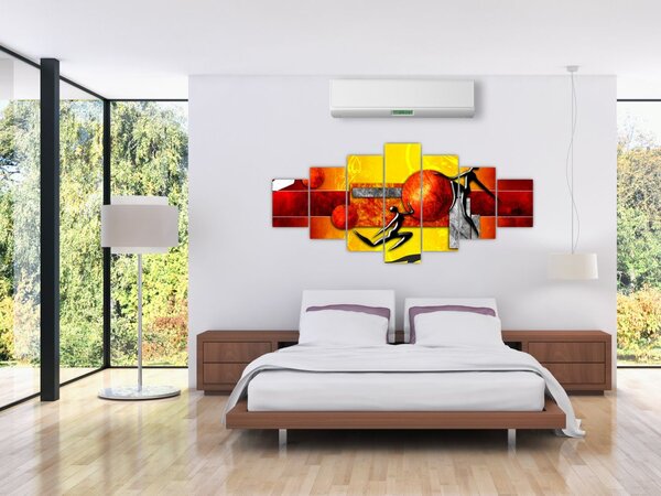 Obraz - Malba lidskosti (210x100 cm)